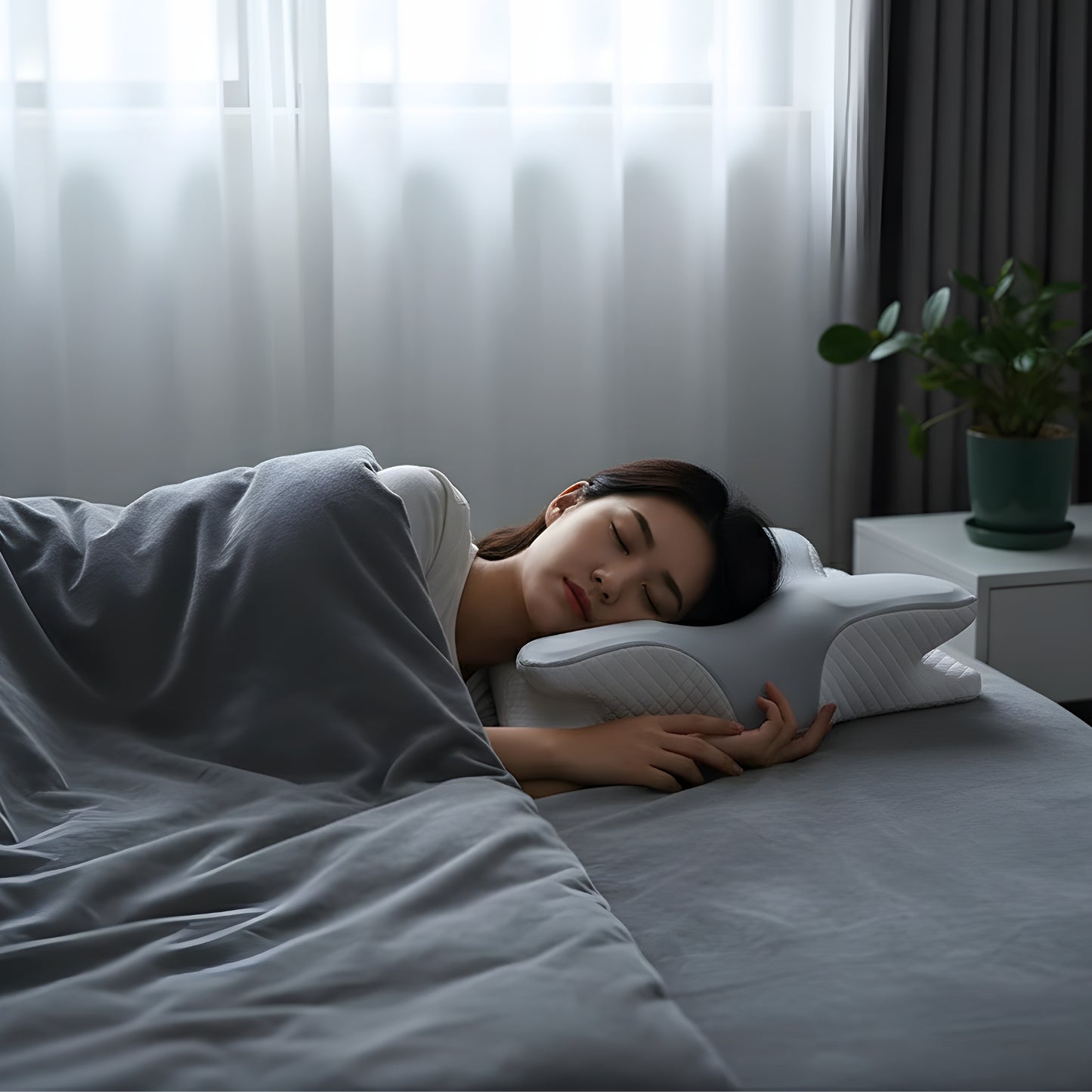 Ergonomic Cervical Neck Pillow