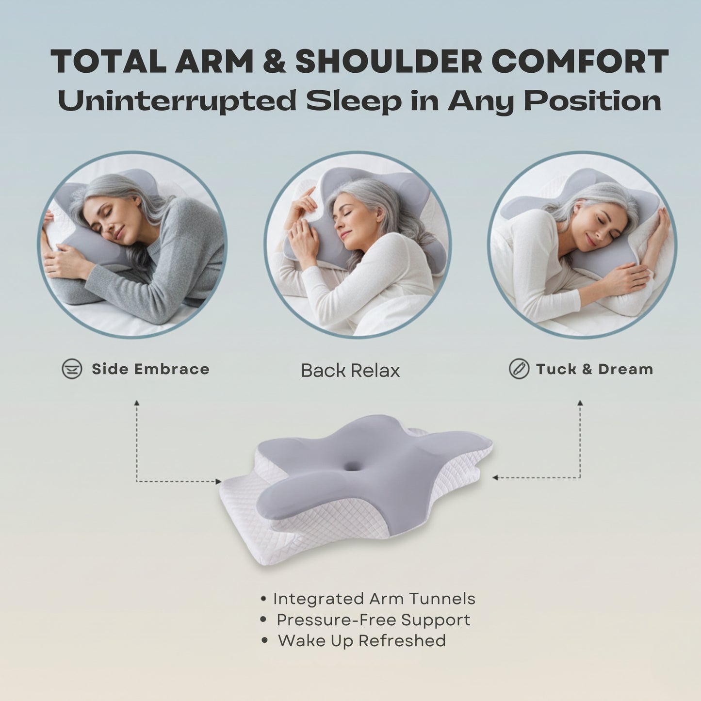 Ergonomic Cervical Neck Pillow