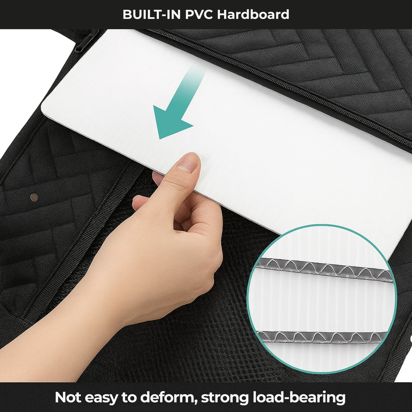 Hardbottom Pet Car Seat Protector