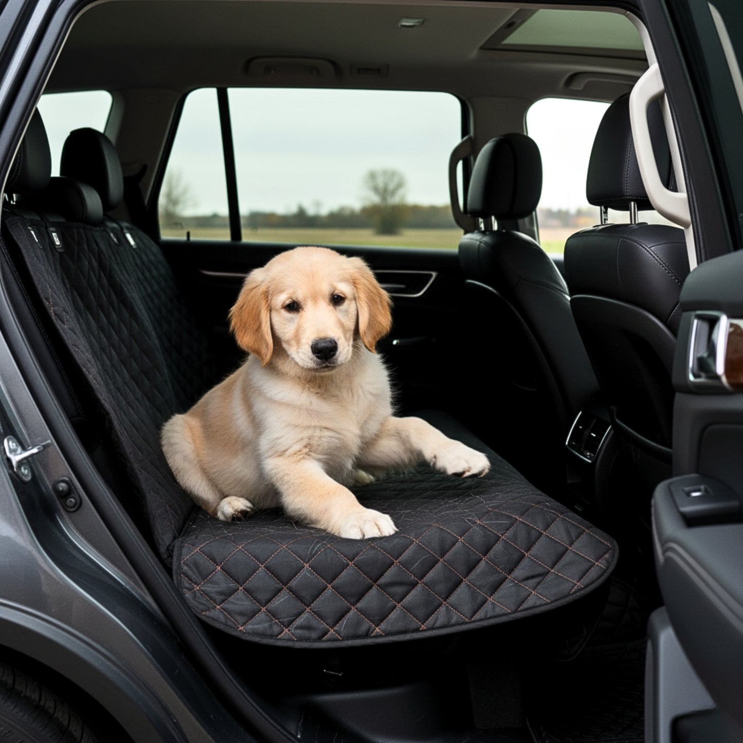 Hardbottom Pet Car Seat Protector