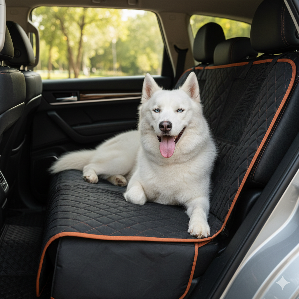 Hardbottom Pet Car Seat Protector